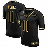 Nike Eagles 11 Carson Wentz Black Gold 2020 Salute To Service Limited Jersey Dyin,baseball caps,new era cap wholesale,wholesale hats